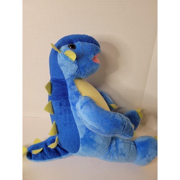 Build-A-Bear Workshop Red T-Rex Dinosaur and Blue Dragon Plush Stuffed Animals - Picture 7 of 10